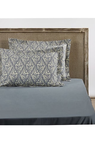 2 taies d’oreiller en coton Firenze - Vert