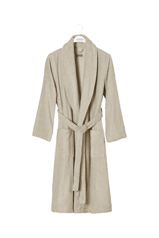 Peignoir en lin - Beige