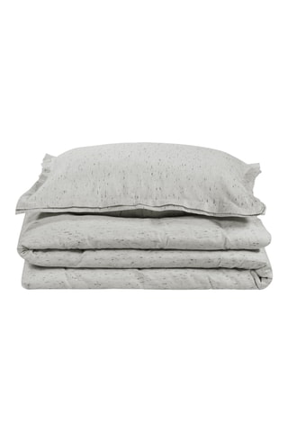 Housse de couette Trace - Beige chiné