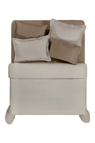 Housse de couette en lin Halikarnas - Beige