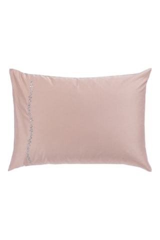 2 taies d’oreiller en coton Mineral - Rose