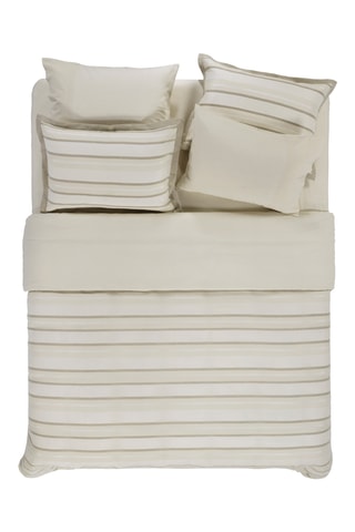 Drap plat en coton Hanim - Ecru