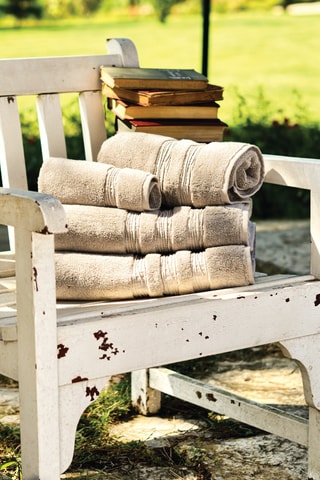 Toalha Nova - Cinzento-claro - 50 x 100 cm