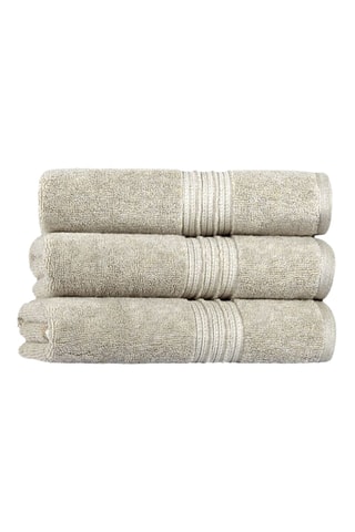 2 serviettes invité Antique - Beige - 33 x 33 cm