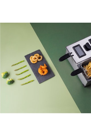 Friteuse double bac -  3600W - 6 l