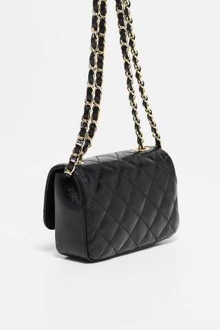 Sac bandoulière en cuir Avila - Noir