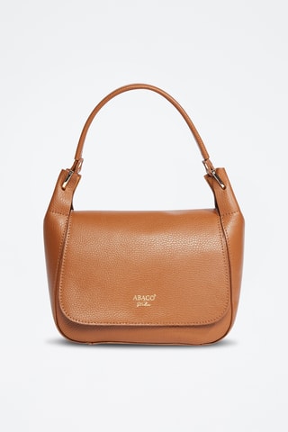 Sac porté épaule en cuir Milva - Camel