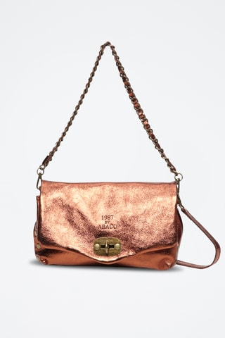 Sac bandoulière en cuir Hero - Doré