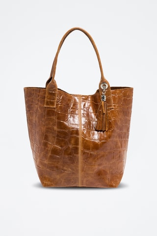 Sac à main en cuir Star - Camel