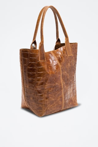 Sac à main en cuir Star - Camel