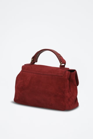 Sac bandoulière en nubuck Louis Frange - Bordeaux