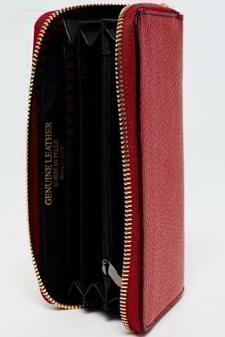 Compagnon en cuir Gali - Rouge