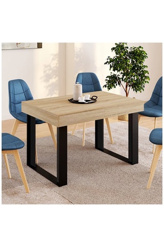Table extensible Brixton - 160 x 75 x 80 cm