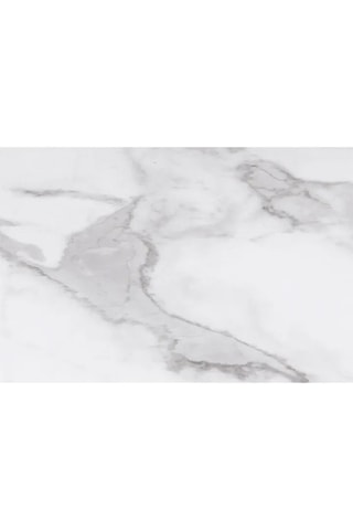 Table à manger Soline - Blanc et noir