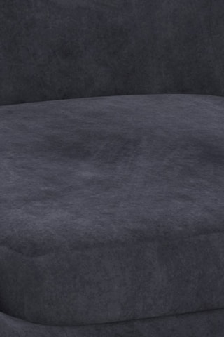 6 chaises Olivia - Gris et noir