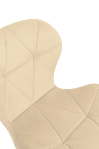 4 chaises en bois et hévéa Daisy - 50 x 79 x 47,5 cm