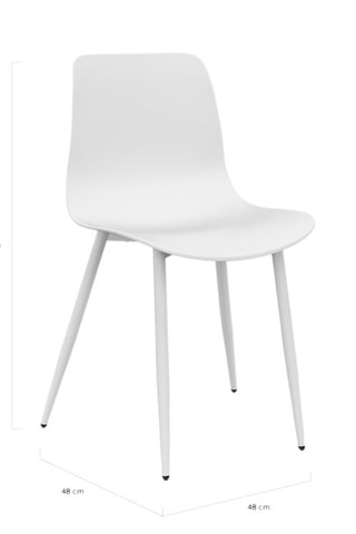 6 chaises Nala - 44 x 79 x 48 cm