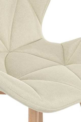 4 chaises en bois Gatsby - 46 x 79 x 50 cm