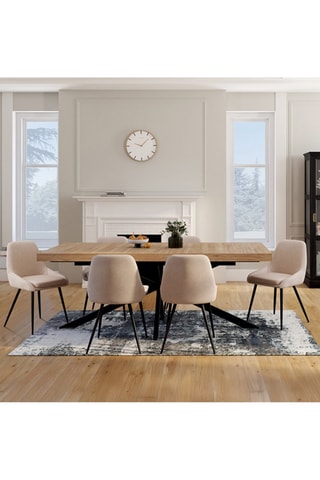 6 chaises Ornella - 47,5 x 79 x 54 cm