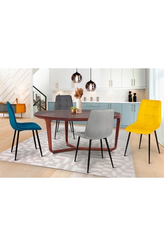 4 chaises Linda - 46 x 86 x 57 cm