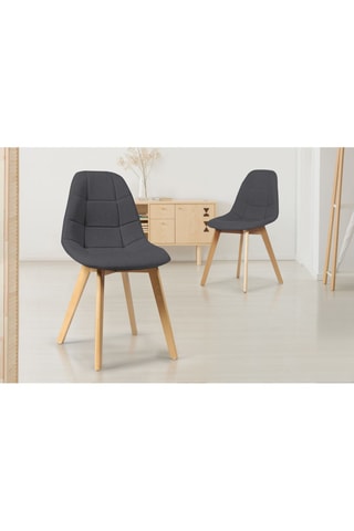 2 chaises Gabriella - 46,5 x 50 x 88,5 cm