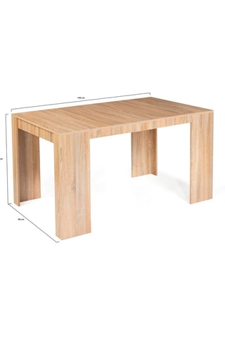 Console extensible Nora - 45/140 x 90 x 75 cm