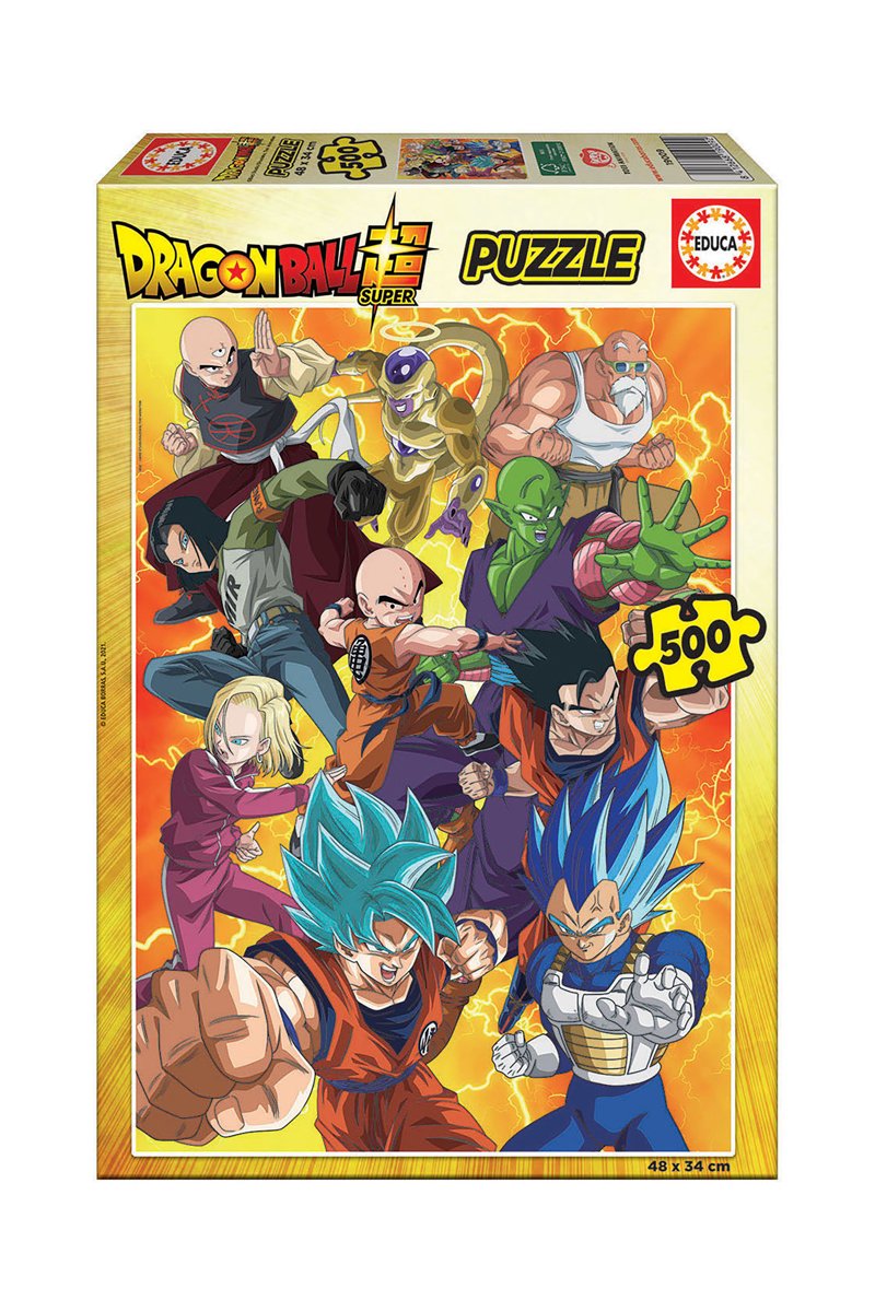 Puzle Dragon Ball Super - 500 piezas - Desde 11 años