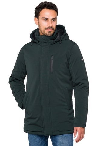 Parka à capuche Nusakan - Vert foncé