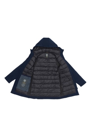 Parka à capuche Jaqueline - Bleu marine