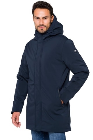 Parka à capuche Khangar - Bleu marine