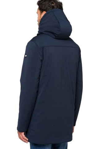 Parka à capuche Khangar - Bleu marine