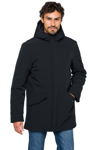 Parka regular à capuche Atitlan - Noir