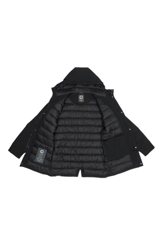 Parka regular à capuche Atitlan - Noir