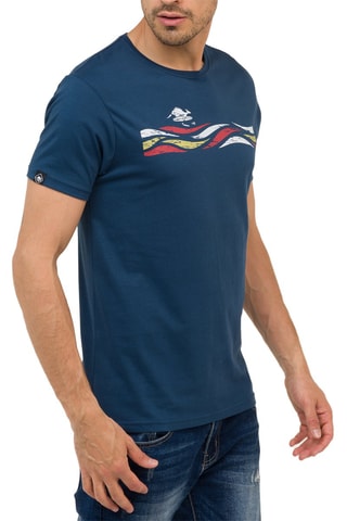 T-shirt regular Twister - Indigo