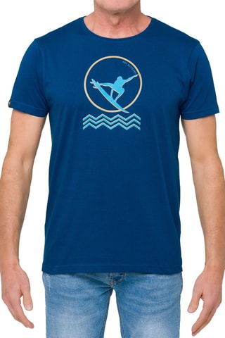 T-shirt Groove - Bleu