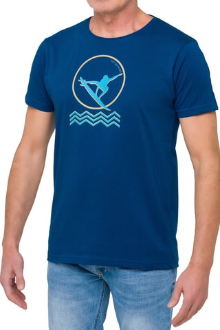 T-shirt Groove - Bleu