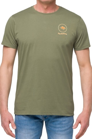 T-shirt Flame - Kaki