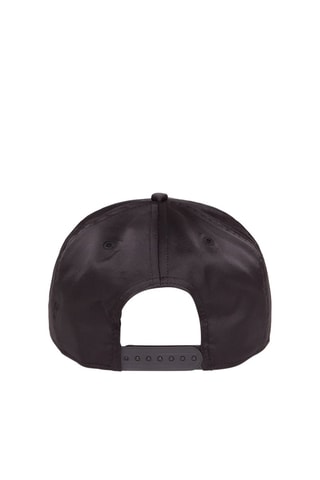 Casquette Satin Patch - Noir