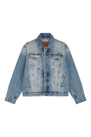 Veste en jean Trucker - Bleu