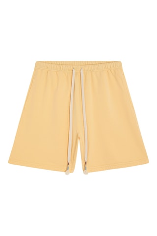 Short en coton biologique - Jaune pâle