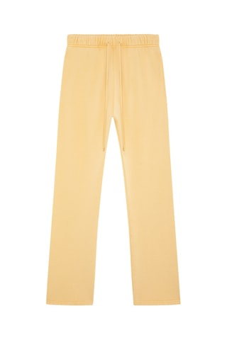 Pantalon droit - Jaune