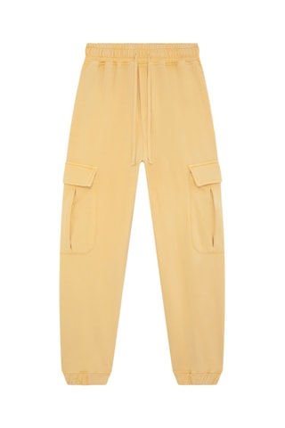 Pantalon cargo - Jaune pâle