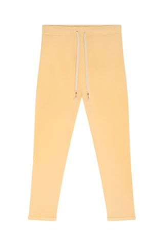 Jogging en coton biologique - Jaune pâle