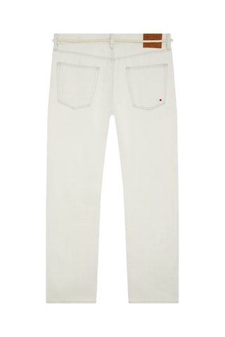 Jean droit - Blanc cassé