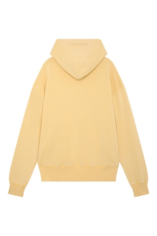 Sweat oversize à capuche - Jaune pâle