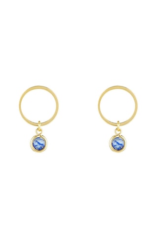Boucles d'oreilles Maud Lapis-lazulis