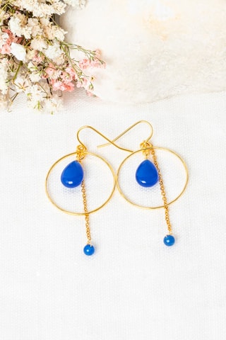 Boucles d'oreilles Priscilla Jades