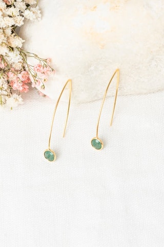 Boucles d'oreilles Jane Aventurines