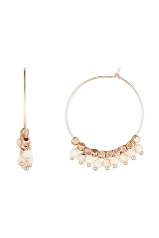 Boucles d'oreilles Cruz Pin blanc