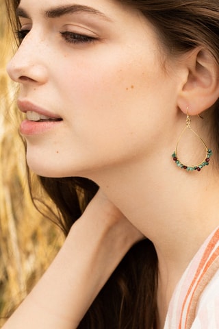 Boucles d'oreilles Ophélia Jades